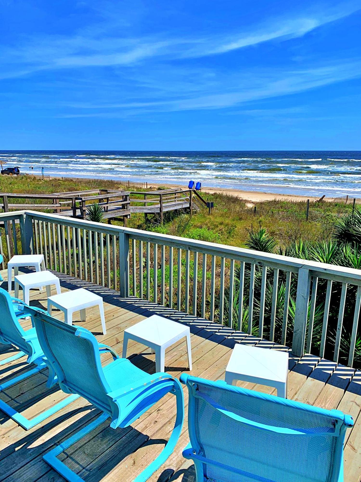 Poseidon Beach Front Villa Surfside Beach Bagian luar foto